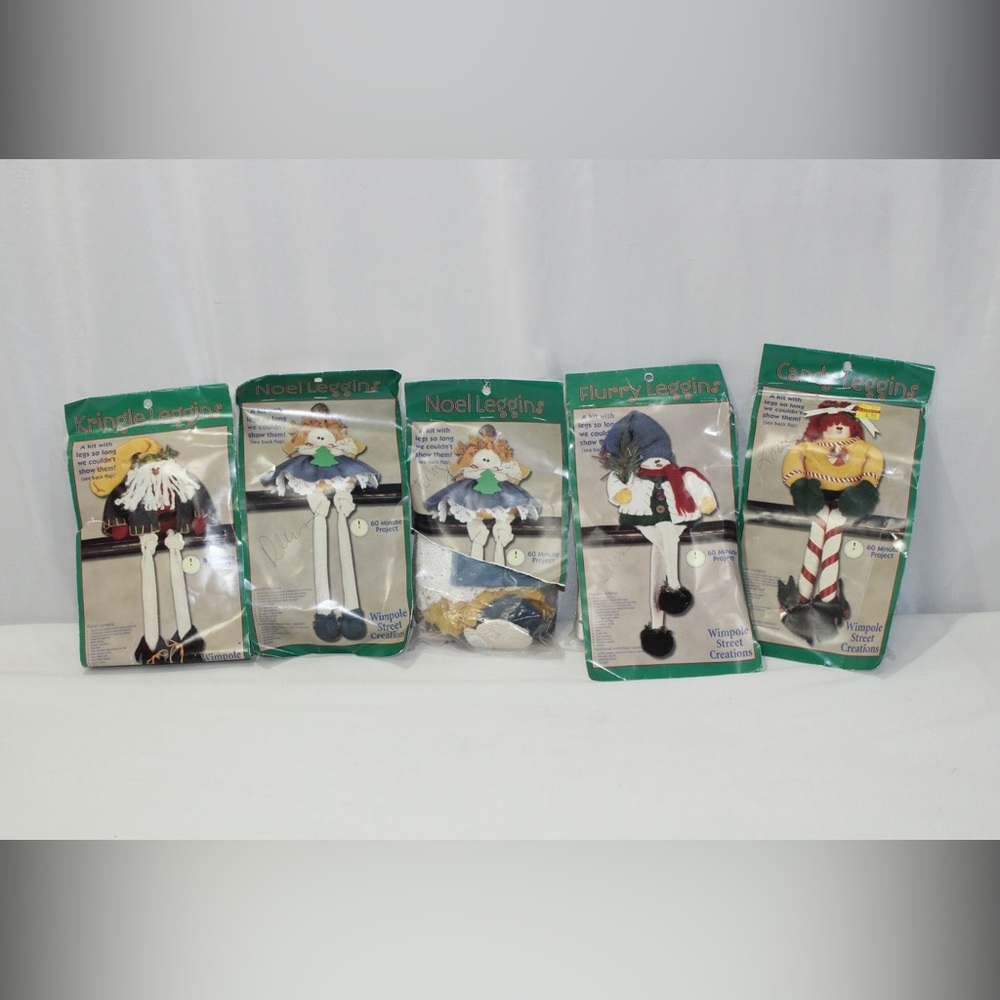 Craft Kit Folk Art Leggins Doll 60 minute Project For Adults/Teens (4 Units)